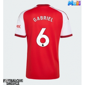 Arsenal Gabriel Magalhaes #6 Domácí Dres 2026-27 Krátký Rukáv